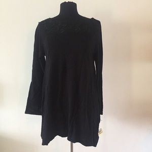 Style & Co. Northern Lights Black Pullover Sweater